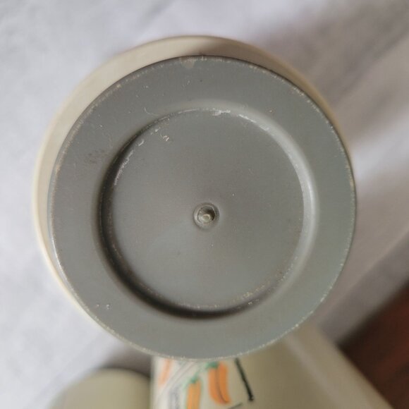 Set Of 6 Vintage Retro 1970s Plastic Tumblers With Farmhouse Design - Picture 5 of 7